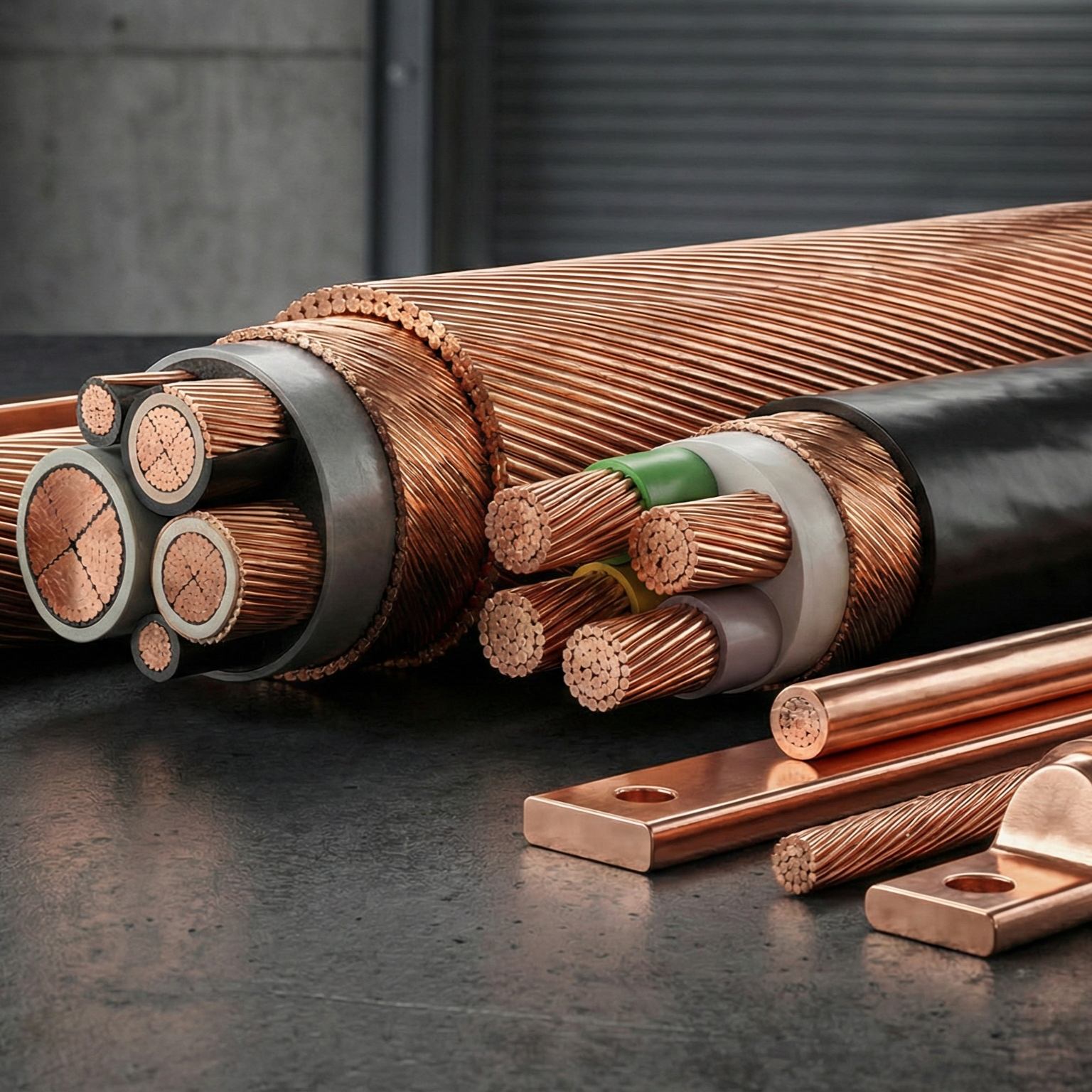 High-grade conductors and electrical cables