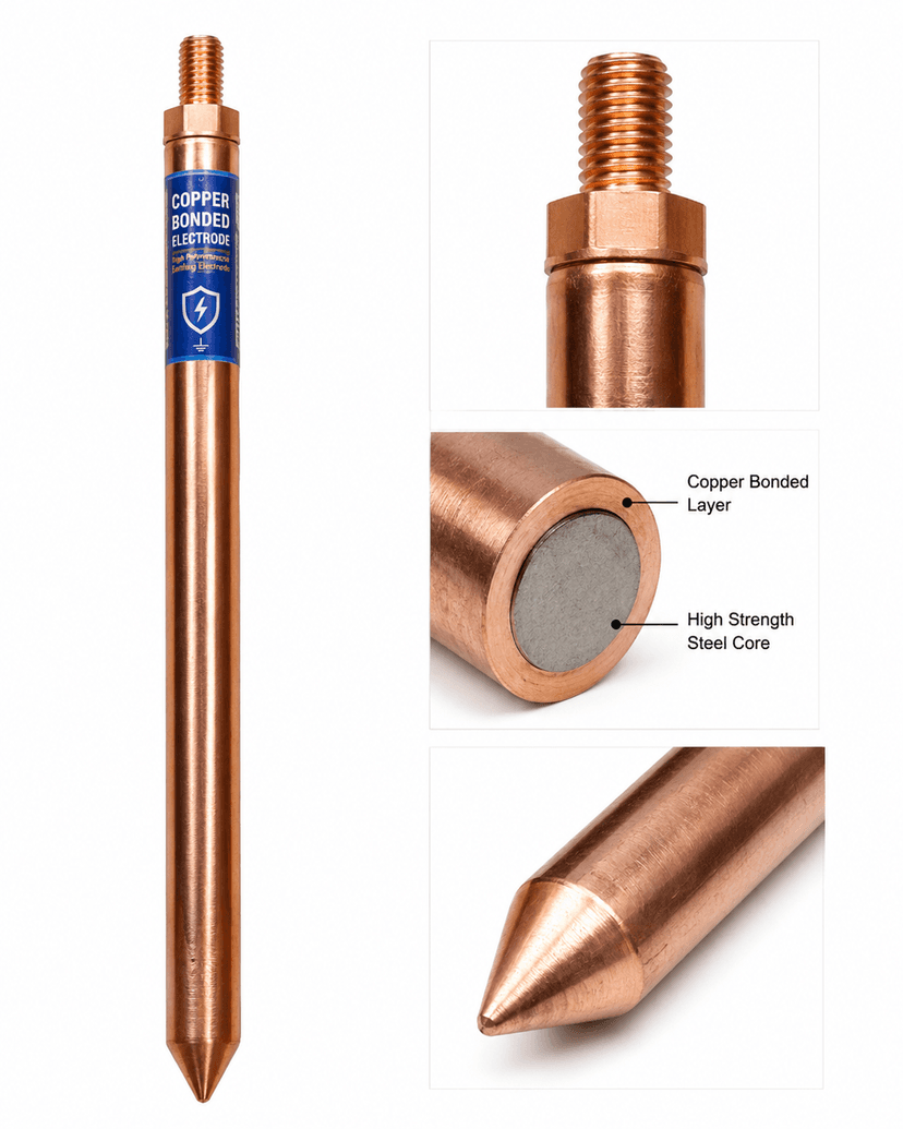 Copper Bonded Electrode Copper Bonded Electrode