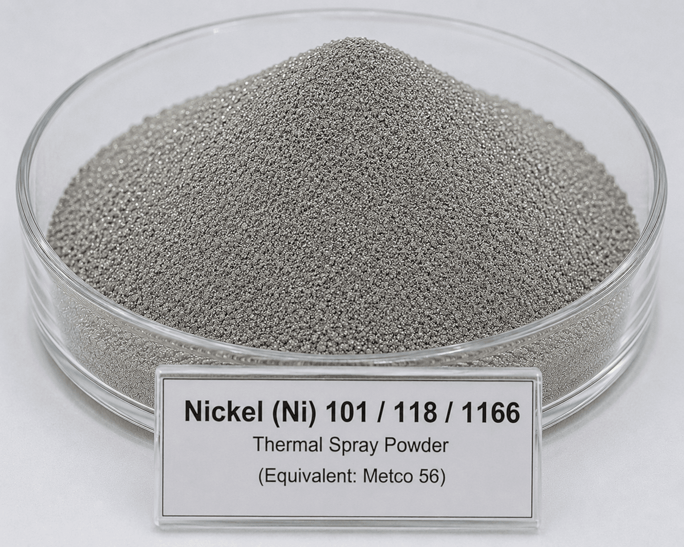 Nickel (Ni) 101 / 118 / 1166 Thermal Spray Powder (Metco 56) Nickel (Ni) 101 / 118 / 1166 Thermal Spray Powder (Metco 56)