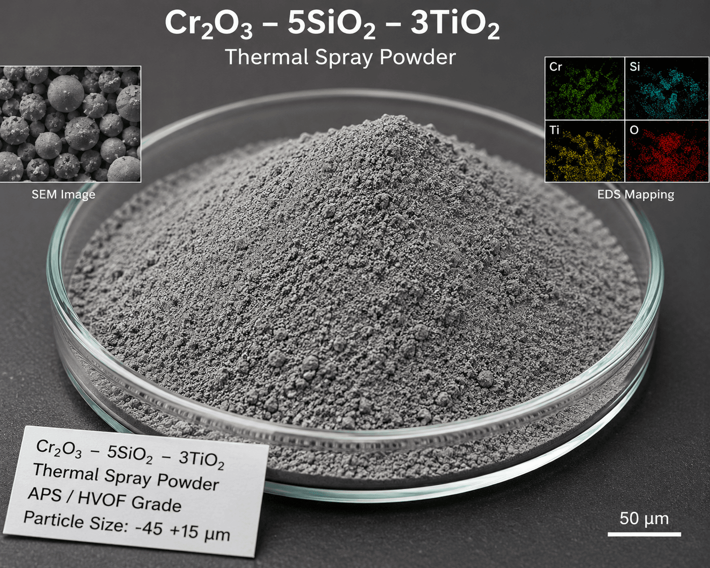 Cr2O3 5SiO2 3TiO2 Cr2O3 5SiO2 3TiO2